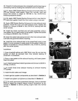 1993 Johnson Evinrude "ET" 2 thru 8 Service Manual, P/N 508281, Page 182