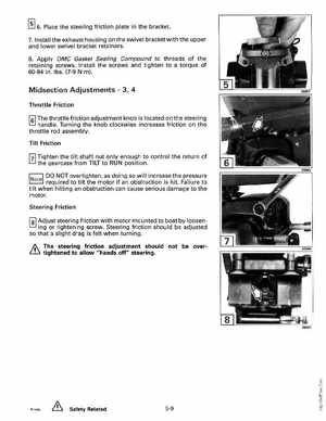 1993 Johnson Evinrude "ET" 2 thru 8 Service Manual, P/N 508281, Page 196