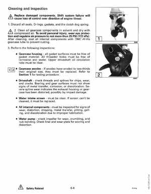 1993 Johnson Evinrude "ET" 2 thru 8 Service Manual, P/N 508281, Page 207