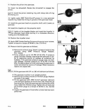 1993 Johnson Evinrude "ET" 2 thru 8 Service Manual, P/N 508281, Page 212