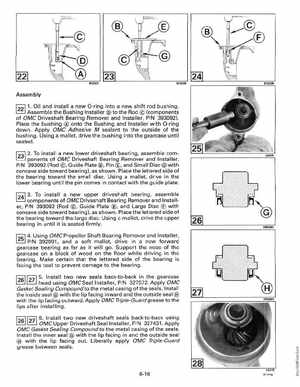 1993 Johnson Evinrude "ET" 2 thru 8 Service Manual, P/N 508281, Page 219