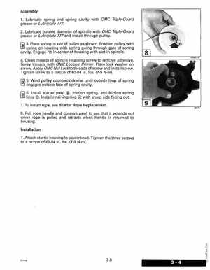 1993 Johnson Evinrude "ET" 2 thru 8 Service Manual, P/N 508281, Page 242