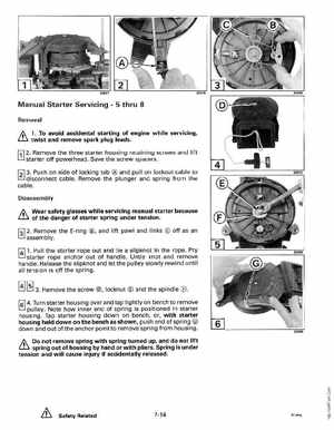 1993 Johnson Evinrude "ET" 2 thru 8 Service Manual, P/N 508281, Page 247
