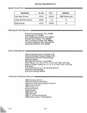 1993 Johnson Evinrude "ET" 40 thru 55 Service Manual, P/N 508283, Page 59