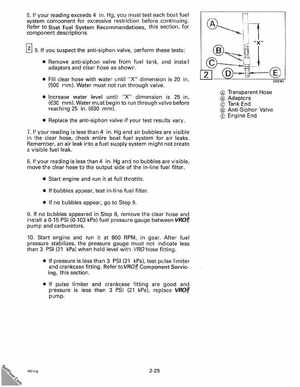 1993 Johnson Evinrude "ET" 40 thru 55 Service Manual, P/N 508283, Page 81