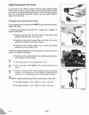 1993 Johnson Evinrude "ET" 40 thru 55 Service Manual, P/N 508283, Page 85