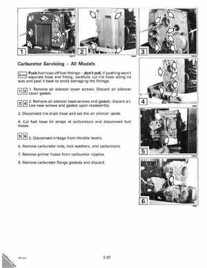 1993 Johnson Evinrude "ET" 40 thru 55 Service Manual, P/N 508283, Page 93
