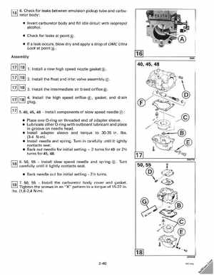 1993 Johnson Evinrude "ET" 40 thru 55 Service Manual, P/N 508283, Page 96