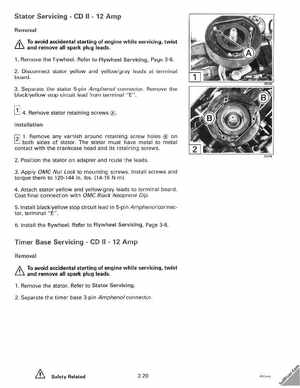 1993 Johnson Evinrude "ET" 40 thru 55 Service Manual, P/N 508283, Page 122