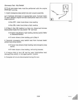 1993 Johnson Evinrude "ET" 40 thru 55 Service Manual, P/N 508283, Page 130