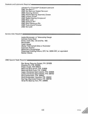 1993 Johnson Evinrude "ET" 40 thru 55 Service Manual, P/N 508283, Page 148