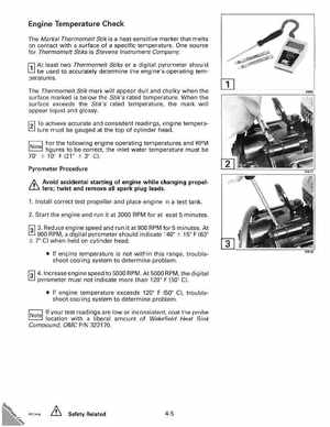 1993 Johnson Evinrude "ET" 40 thru 55 Service Manual, P/N 508283, Page 149