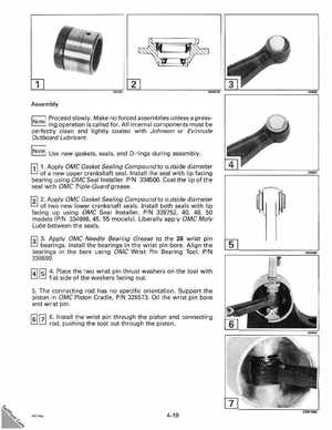 1993 Johnson Evinrude "ET" 40 thru 55 Service Manual, P/N 508283, Page 163