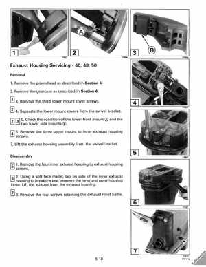 1993 Johnson Evinrude "ET" 40 thru 55 Service Manual, P/N 508283, Page 189