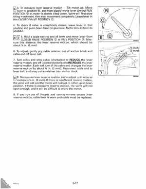 1993 Johnson Evinrude "ET" 40 thru 55 Service Manual, P/N 508283, Page 196