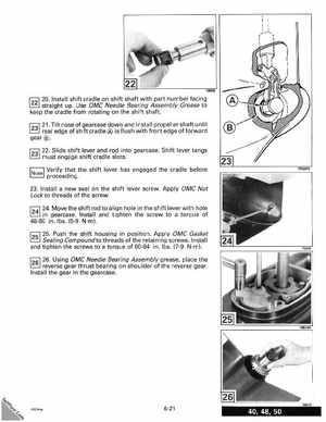 1993 Johnson Evinrude "ET" 40 thru 55 Service Manual, P/N 508283, Page 225