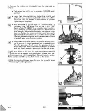 1993 Johnson Evinrude "ET" 40 thru 55 Service Manual, P/N 508283, Page 233