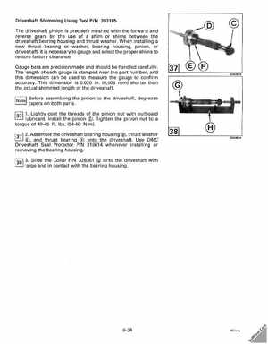 1993 Johnson Evinrude "ET" 40 thru 55 Service Manual, P/N 508283, Page 238