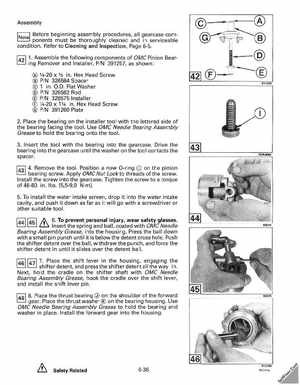 1993 Johnson Evinrude "ET" 40 thru 55 Service Manual, P/N 508283, Page 240