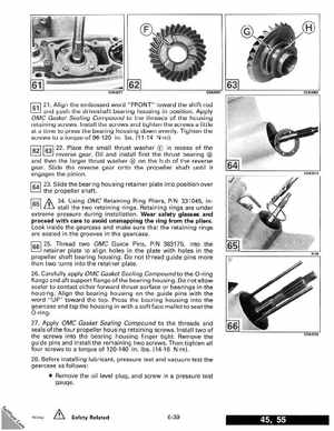 1993 Johnson Evinrude "ET" 40 thru 55 Service Manual, P/N 508283, Page 243