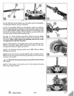 1993 Johnson Evinrude "ET" 40 thru 55 Service Manual, P/N 508283, Page 252
