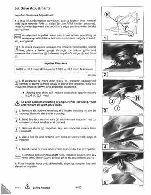 1993 Johnson Evinrude "ET" 40 thru 55 Service Manual, P/N 508283, Page 257