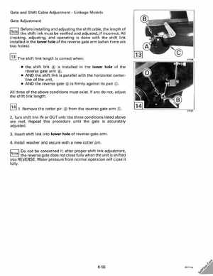 1993 Johnson Evinrude "ET" 40 thru 55 Service Manual, P/N 508283, Page 260