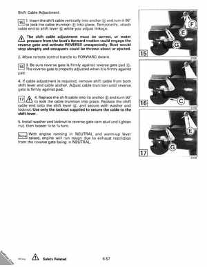1993 Johnson Evinrude "ET" 40 thru 55 Service Manual, P/N 508283, Page 261