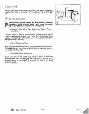 1993 Johnson Evinrude "ET" 40 thru 55 Service Manual, P/N 508283, Page 275