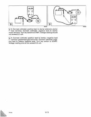 1993 Johnson Evinrude "ET" 40 thru 55 Service Manual, P/N 508283, Page 282