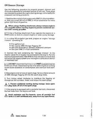 1993 Johnson Evinrude "ET" 60 degrees LV Service Manual, P/N 508286, Page 26