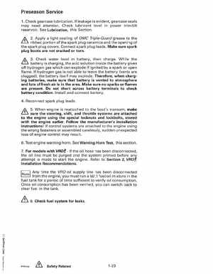 1993 Johnson Evinrude "ET" 60 degrees LV Service Manual, P/N 508286, Page 29