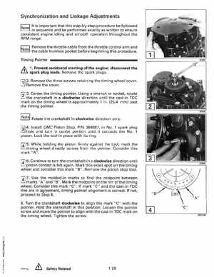 1993 Johnson Evinrude "ET" 60 degrees LV Service Manual, P/N 508286, Page 35