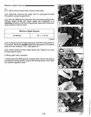 1993 Johnson Evinrude "ET" 60 degrees LV Service Manual, P/N 508286, Page 38