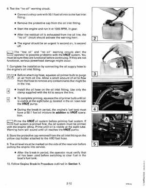 1993 Johnson Evinrude "ET" 60 degrees LV Service Manual, P/N 508286, Page 56