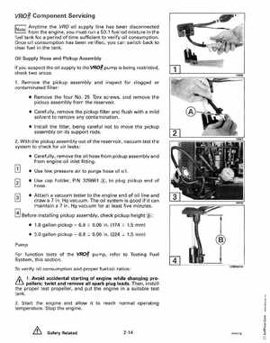 1993 Johnson Evinrude "ET" 60 degrees LV Service Manual, P/N 508286, Page 58