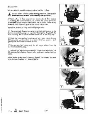 1993 Johnson Evinrude "ET" 60 degrees LV Service Manual, P/N 508286, Page 61