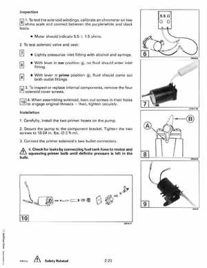 1993 Johnson Evinrude "ET" 60 degrees LV Service Manual, P/N 508286, Page 67