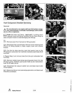 1993 Johnson Evinrude "ET" 60 degrees LV Service Manual, P/N 508286, Page 68