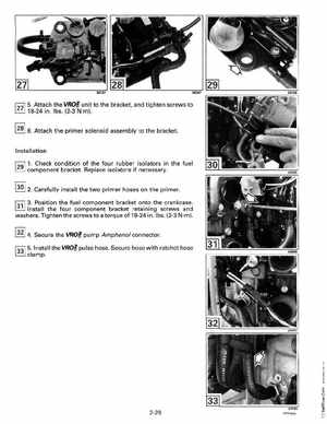 1993 Johnson Evinrude "ET" 60 degrees LV Service Manual, P/N 508286, Page 72