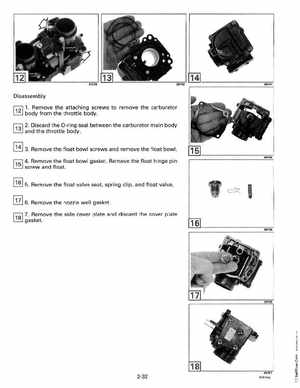 1993 Johnson Evinrude "ET" 60 degrees LV Service Manual, P/N 508286, Page 76