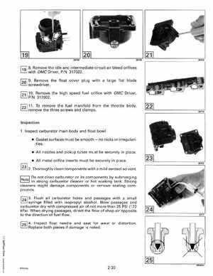 1993 Johnson Evinrude "ET" 60 degrees LV Service Manual, P/N 508286, Page 77