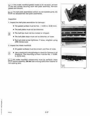 1993 Johnson Evinrude "ET" 60 degrees LV Service Manual, P/N 508286, Page 81