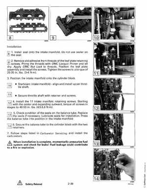 1993 Johnson Evinrude "ET" 60 degrees LV Service Manual, P/N 508286, Page 82