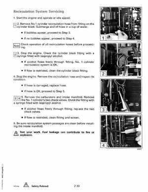 1993 Johnson Evinrude "ET" 60 degrees LV Service Manual, P/N 508286, Page 83