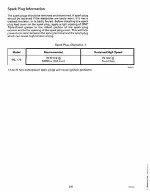 1993 Johnson Evinrude "ET" 60 degrees LV Service Manual, P/N 508286, Page 92