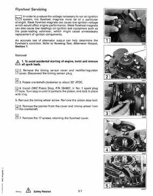1993 Johnson Evinrude "ET" 60 degrees LV Service Manual, P/N 508286, Page 93