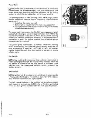 1993 Johnson Evinrude "ET" 60 degrees LV Service Manual, P/N 508286, Page 103