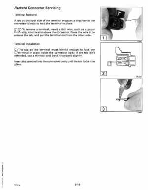 1993 Johnson Evinrude "ET" 60 degrees LV Service Manual, P/N 508286, Page 105