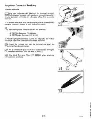 1993 Johnson Evinrude "ET" 60 degrees LV Service Manual, P/N 508286, Page 106